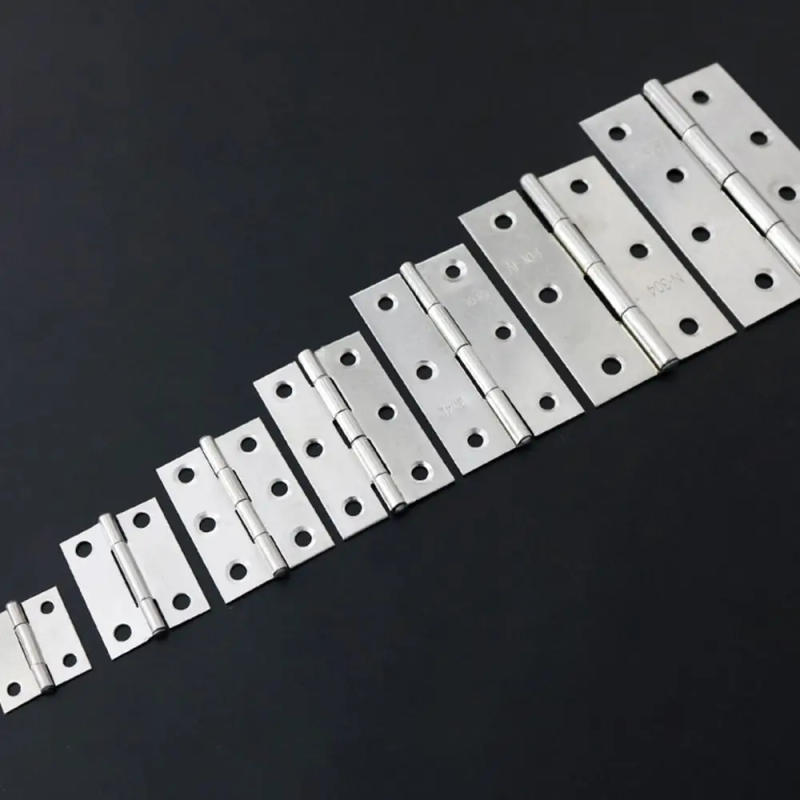 Description Picture 3 of item1Pcs Window Accessories Door Hinges 1/1.5/2/2.5/3 Inch Aluminum Core Cross Hinge 201 Stainless Steel Folding Furniture Hardware