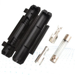 5set 6*30 mm glass fuse holder with fuse