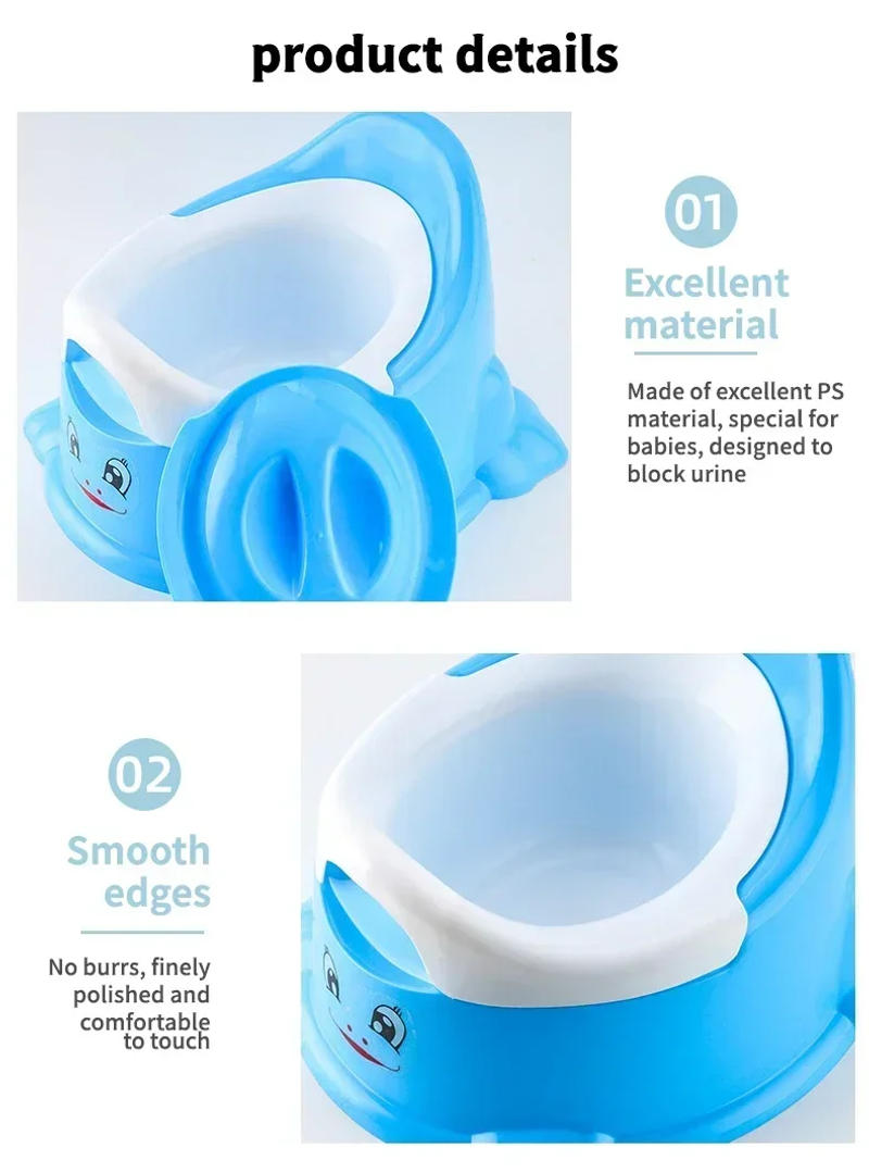 Description Picture 6 of itemPotty Training Seat Cute Cartoon Portable Plus Size Training Chair with Detachable Storage Cover To Clean Children's Potty