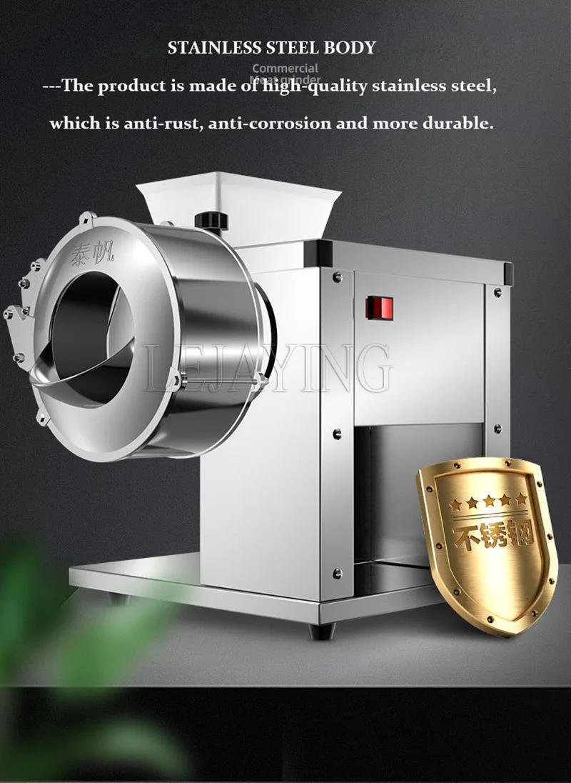 Description Picture 4 of itemElectric Meat Grinder Cutter Kitchen Chopper Electric Mincer Food Processors Vegetable Shredded Machine Automatic Meat Slicer