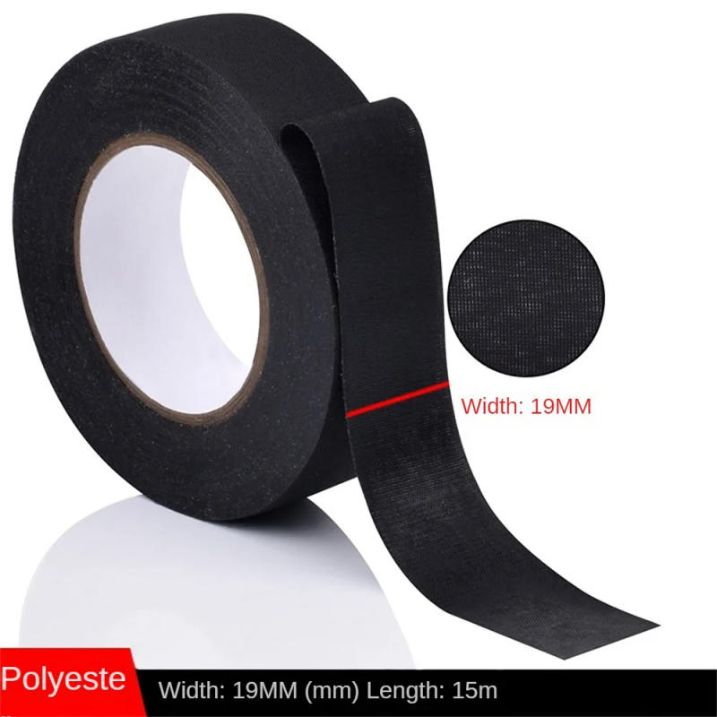 Description Picture 4 of itemElectrical Tape Heat Resistant Harness Tape Insulation Automotive Fabric Cloth Tape Waterproof Noise Resistance Adhesives Tape