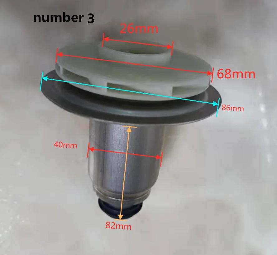 Description Picture 4 of itemSmyth Norco striker Tops Chuangert Norco small squirrel Oneng wall-hung boiler water pump rotor impeller accessories