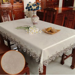Waterproof, oil-proof, anti-scalding, no-wash table mat, rectangular tablecloth A84