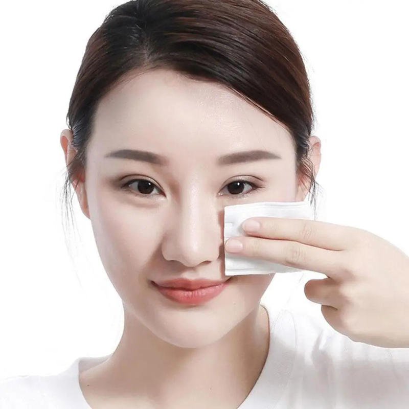 Description Picture 4 of item500PCS Multi Functional Cotton Pad Wet Cotton Special Stretchable Thin Makeup Remover Cotton Toner Facial Mask Paper Soft