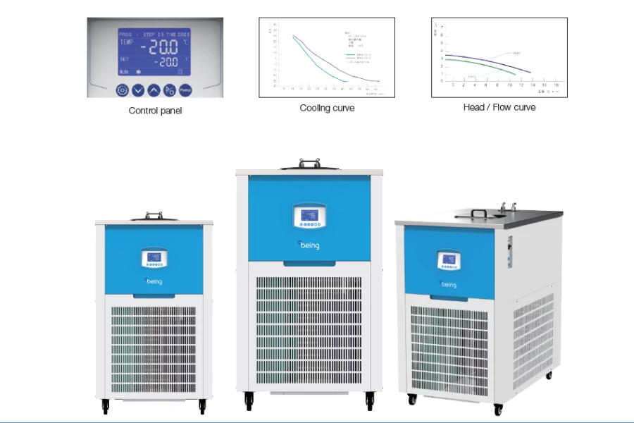 Description Picture 2 of itemSmall laboratory circulating water chiller