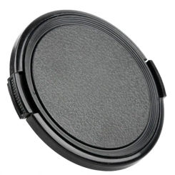 Front Cap Camera Lens Cap DSLR Lens Dustproof Cover Side Pinch Canon Lens Cover Hemp Face Lens Cap 37mm 40.5mm 49mm