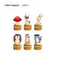 24pcs cake topper