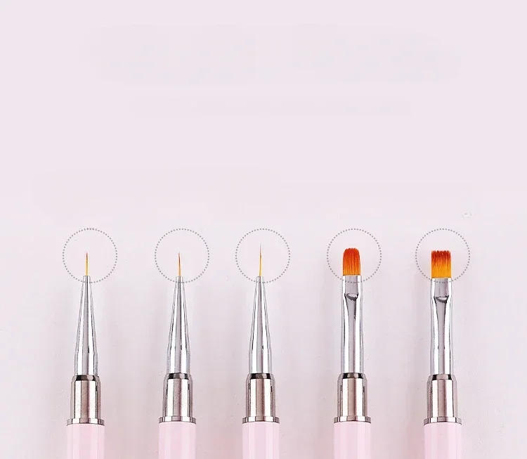 Description Picture 4 of itemNail Art Brush Professional Thin Liner for Manicure Decoration Brushes Set Nails Paint Uv Gel Acrylic Decorating Brushes Tools