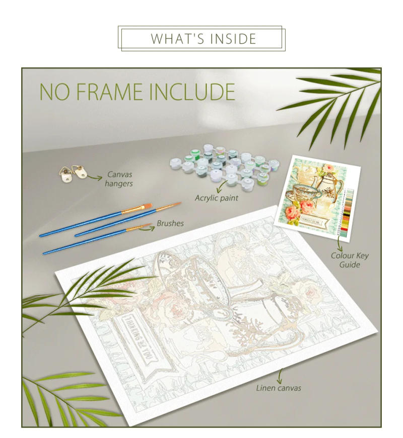 Description Picture 3 of itemGatyztory Paint By Numbers For Adults Children Seaside Town DIY HandPainted Oil Painting Landscape Picture Home Wall Decor Gift