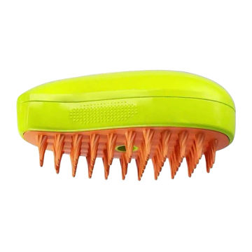 Electric Cat Grooming Brush with Spray Pet Hair Removal Comb 3 In 1 Cat Shedding Comb USB Charging for Tangled Loose Hair