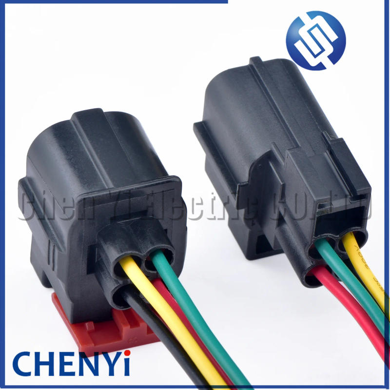 Description Picture 5 of item4 Pin Auto waterproof connector O2 Oxygen Sensor Wire harness Plug 184248-1 184246-1 For Chrysler Dodge Jeep Wrangler Cherokee
