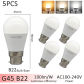 5pcs G45 B22