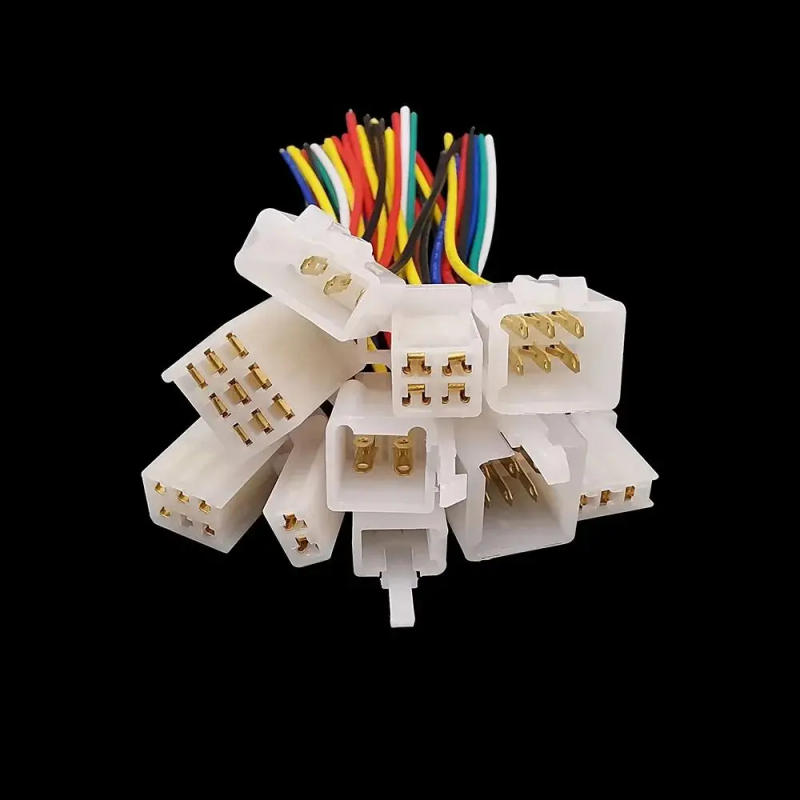 Description Picture 6 of item2.8mm Automotive Electrical Wire Connector 2/3/4/6/9 Pin Male Female Cable Terminal Male Female Socket Durable