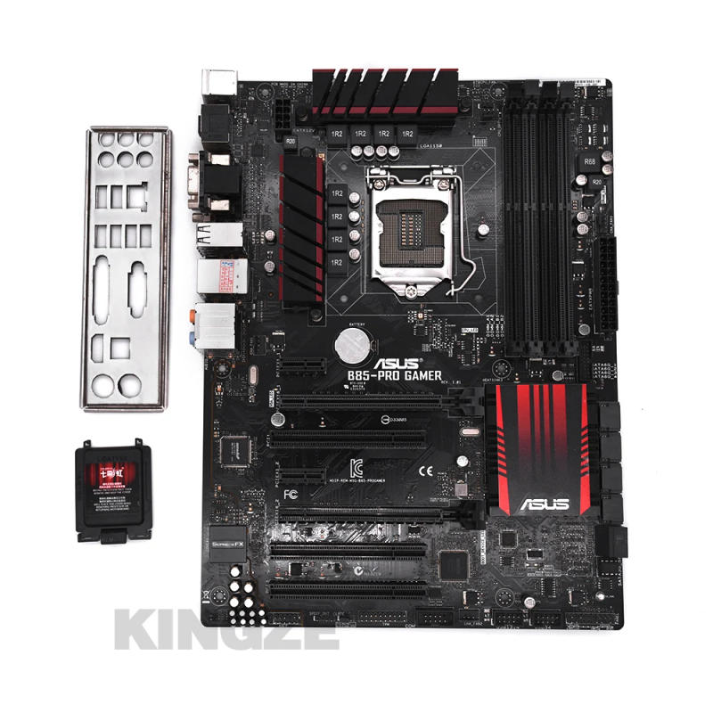Description Picture 4 of itemASUS B85-PRO GAMER Motherboard 1150 Motherboard DDR3 Core i7 4790K i5 4670K Cpus Intel B85 PCI-E 3.0 32GB DVI HDMI