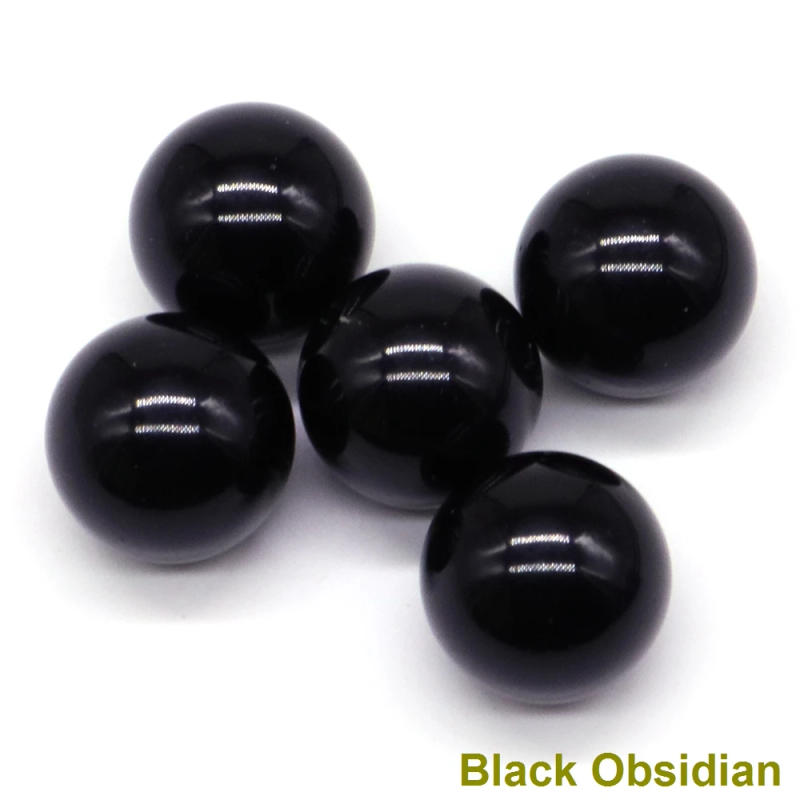 Description Picture 6 of item5PCS / Set Mini 16mm Natural Stones Crystals Round Ball Healing Reiki Amethyst Rose Quartz Energy Chakra Globe Beads Specimen