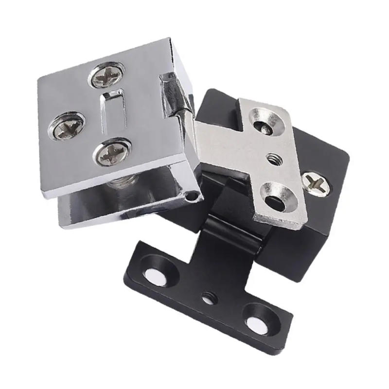 Description Picture 6 of itemMetal Glass Clip Hinge Furniture Accessories Hinge Protector Display Cabinet Hinge Multifunctional Hardware Glass Door Clamp