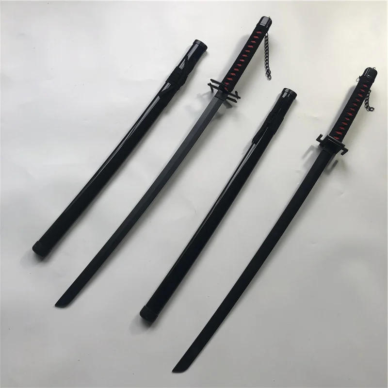 Description Picture 5 of item1:1 cosplay  Aizen Sousuke Ichimaru Gin Kurosaki ichigo sword none moon Sword Role cosplay  Wood Sword Weapon 100cm