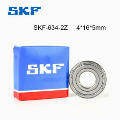 100% Original Sweden SKF Bearing 5/10Pcs 634-2Z 634ZZ ABEC-9 Ball Bearing 4x16x5mm High Speed Deep Groove 634-ZZ Ball Bearings