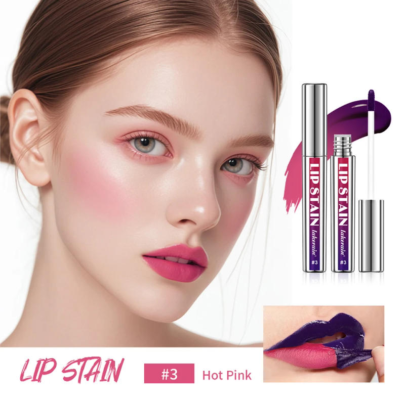 Description Picture 5 of itemLong Lasting Lip Inks Korean Matte Lip Tint Peel Off Matte Tick for Lips Stick Free Shipping Liquid Lipstick Waterproof Makeup