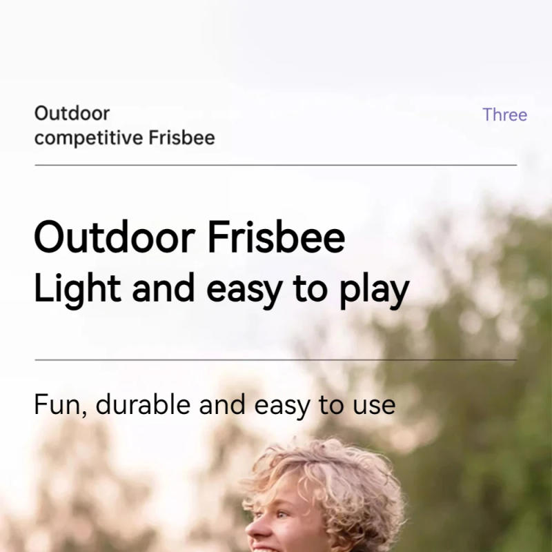 Description Picture 3 of itemFlying Disc Adult Outdoor Beach Park Competition Level Sports Flying Discs Trainning Interactive Supplies