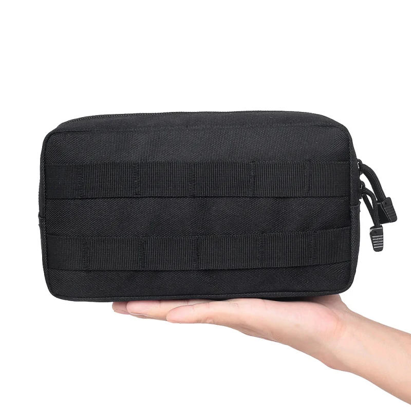 Description Picture 3 of itemMolle EDC Tool Pouch Airsoft Vest Dump Drop Pouches Outdoor Sports Fishing Camping Hunting Hiking Accessories Waist Bag