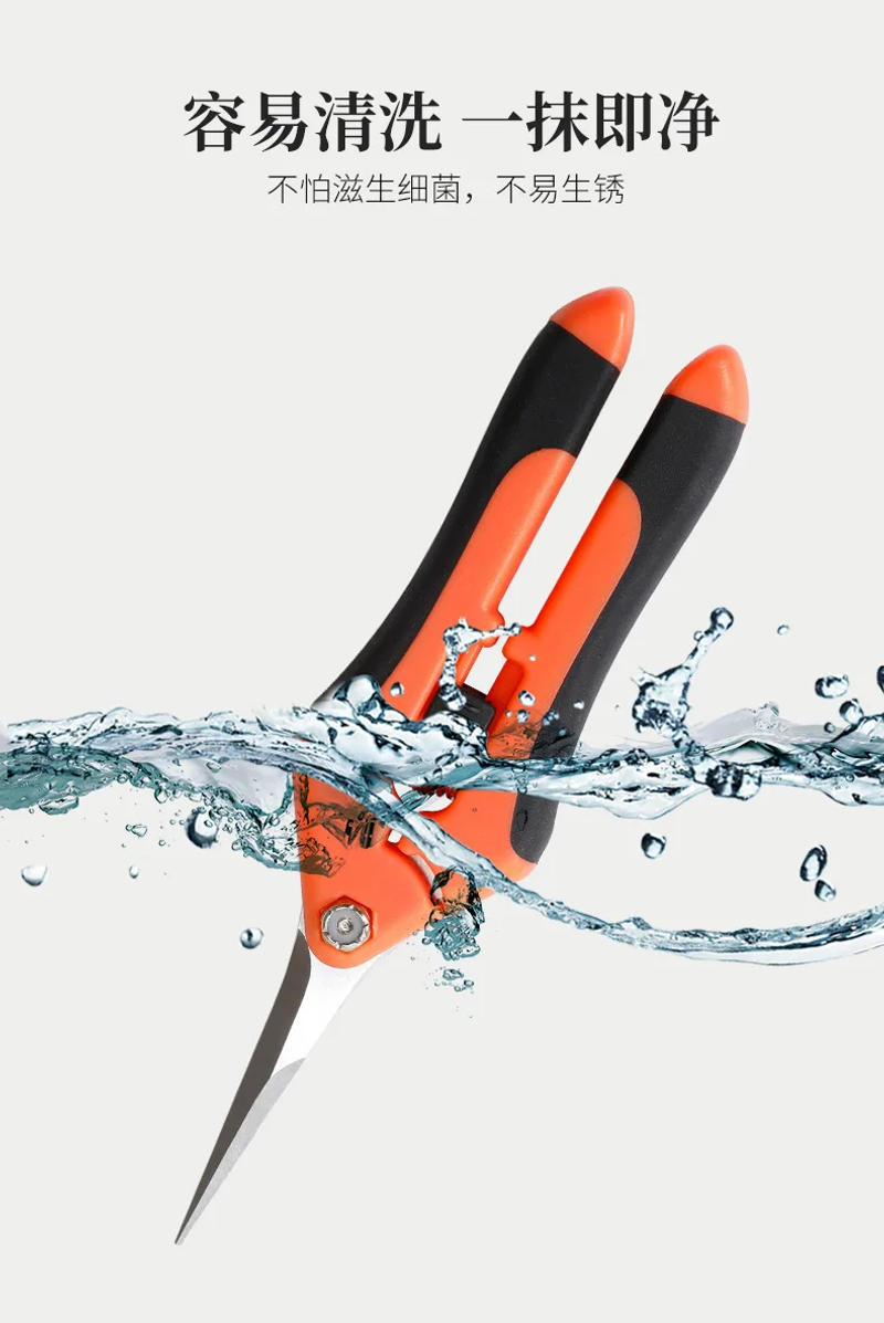 Description Picture 6 of itemGarden Tool Secateurs Bonsai Flower Shears Metal Gardening Scissor Pruning Tool Hand Cutter Fruit Picking Weed Household Potted