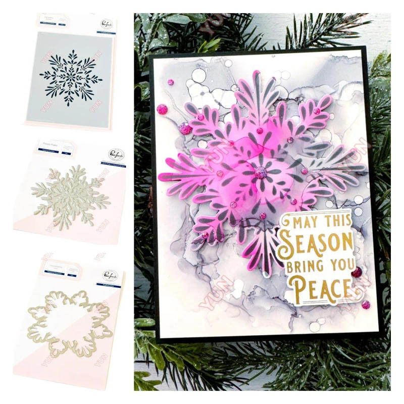 Description Picture 5 of itemHoliday Bicycle Metal Cutting Dies and Stamps Layering Stencils Set DIY Making Scrapbooking Crafts Greeting Card Decoration Mold