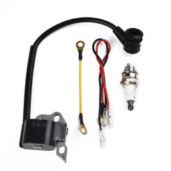 Ignition Coil Spark Plug Kit For Stihl 011 012 009 010 020 021 023 025 MS200 MS210 MS250 Chainsaw Replacement Spare Parts