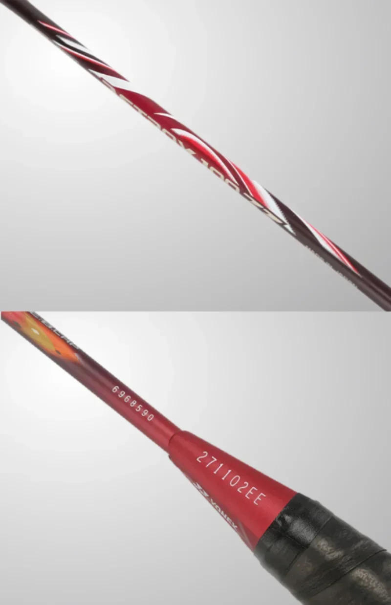 Description Picture 5 of itemYONEX Badminton Racket ASTROX 100ZZ Blue Red Carbon Offensive Professional Yonex Ax100zz Badminton Racket With Line 4U