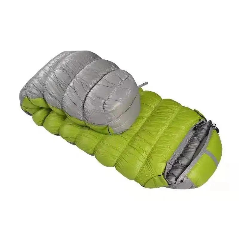 Description Picture 6 of itemUltralight 230*90CM Filling 1500G/1800G/2000G White Duck Down Mummy Sleeping Bag Outdoor Camping Cold Weather Keep Warm Tourist