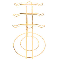 Cup Iron Mug Coffee Mug Holder Rack Black Gold Kitchen Cup Rack Accessory Space Saving Coffee Saucer Drying Stand