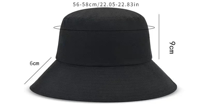 Description Picture 2 of itemDouble-sided Wear Fishing Hat Spring Bucket Hats Women Men Graffiti Embroidery Cap Panama Hat Fisherman Cap for Bob Femme Gorro