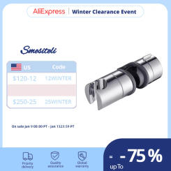 Bathroom Accessories Universal 18~25mm ABS Plastic  Shower Slide Rail Bar Holder Adjustable Clamp Holder Bracket Replacement