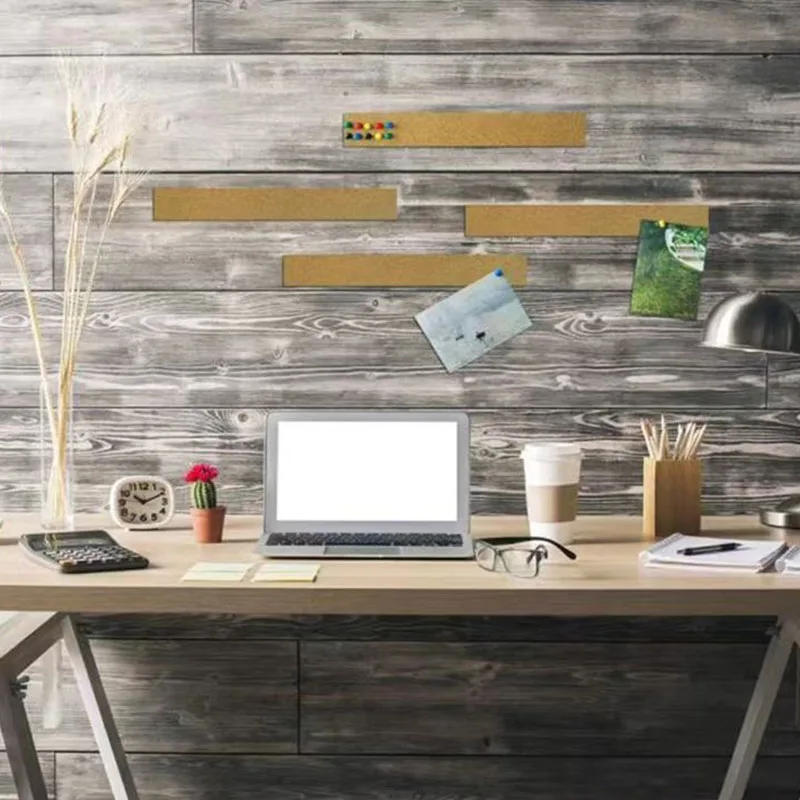 Description Picture 6 of itemCork Board Strips Self Adhesive Cork Board for Walls Desks Homes Classrooms Offices Ideal Notes Photos Schedules Wall Decoration