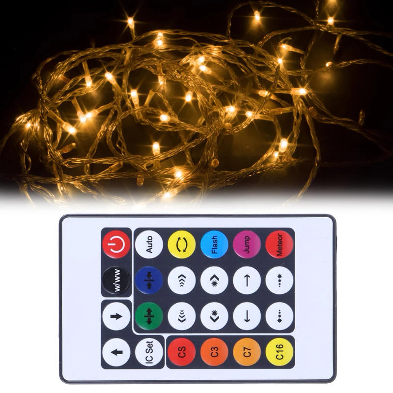 Description Picture 5 of item44/24 Keys Wireless IR Remote Control Dimmer Bluetooth-Compatible Remote Controller LED Controller for RGB LED Strip Lights