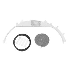 Dryer Bearing Kit WE3M26 Replacement Parts for GE with Front Drum Felt Drive Belt Glide Slides