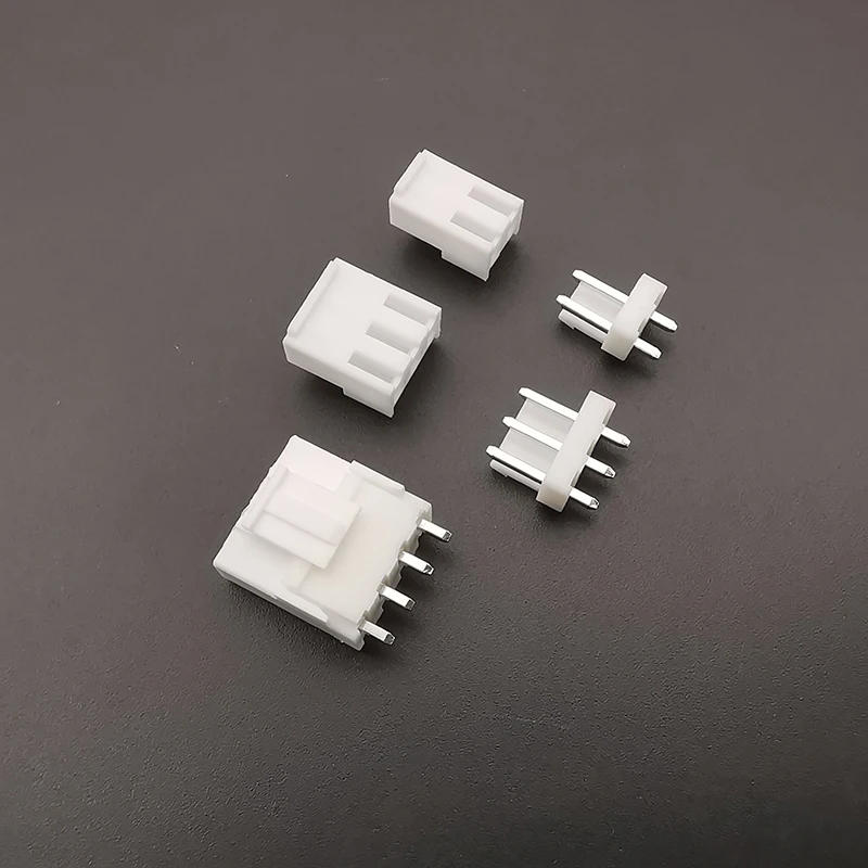 Description Picture 4 of item100Pcs JST VH 3.96mm Connector Male Female Housing Header 2/3/4/5/6/7/8 Pin Straight Plug White Plastic Shell Socket Connectors