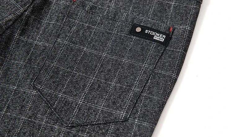 Description Picture 5 of itemBaggy Male Suit Trousers Blue Office Fluid Draped Work Men's Summer Pants Cheap Tailoring Slacks 2024 Fashion Dress Anti-wrinkle