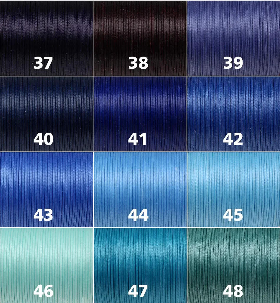 Description Picture 5 of itemHandmade Flat Wax Thread for Leather Craft, Hand Stitching, DIY Wax Coated Strings, Repair Shoes, Sewing Tools, 0.8mm, 1.0mm