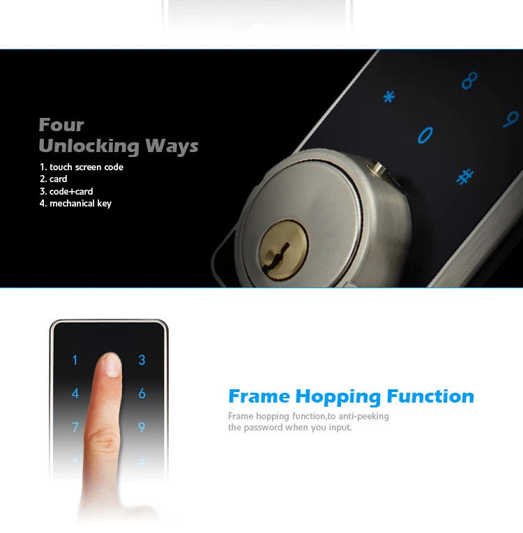 Description Picture 4 of itemElectronic Digital Car Cover Euro Profile Cylinder Door Lock