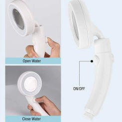 Bathroom Shower Head High Pressure Handheld Shower Head Best Pressure Boosting Rainfall Spray Shower Head With Angle Adjustable