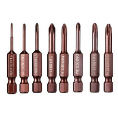 1PCS 50mm Screwdriver Bit PH00 PH0 PH1 PH2 1.6/2.0/2.5/3.0/4.0/5.0mm For 1/4" Electric Hand Screwdriver Power Tool Accessories