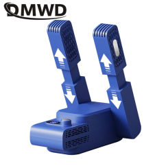 DMWD Electric Shoes Dryer Retractable Glove Drying Machine Socks Warmer Foldable Clothes Socks Heater Odor Remover 99min Timing