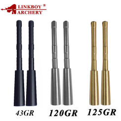 12PCS Arrow Insert Adapter Connect Broadheads 43 -125gr Arrow Points for ID4.2mm Shaft Recurve Compound Bow Hunting Archery