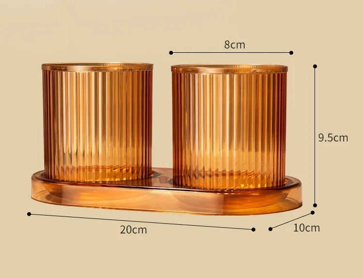 Description Picture 2 of itemBathroom Cup Simple Toothbrush Cup Hotel  Home Water Juice Cup Anti-fall Colorful Plastic Bathroom Free Shipping