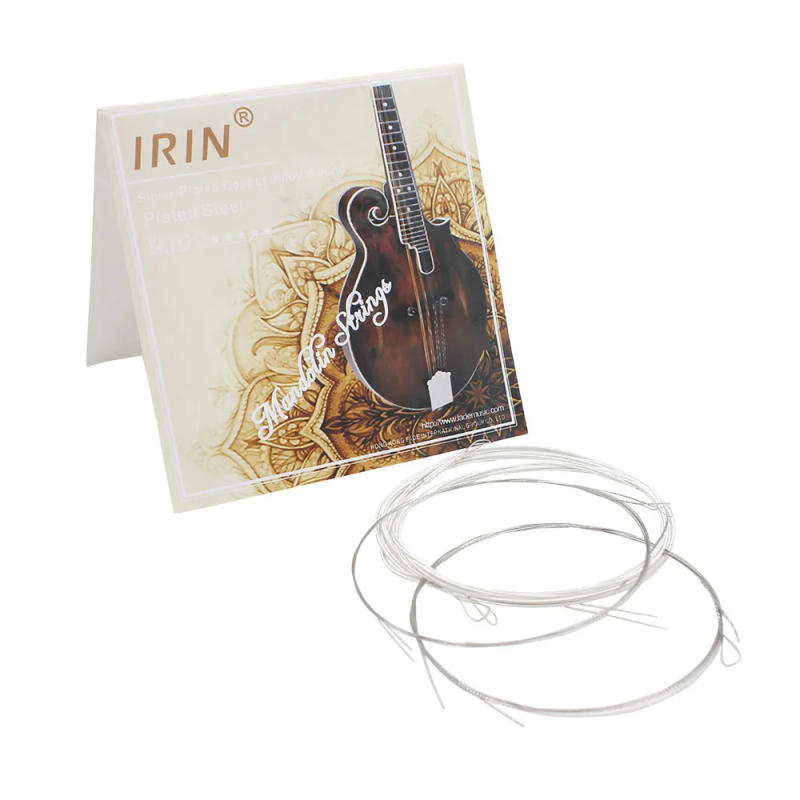 Description Picture 2 of item6Pcs/Set Mandolin Strings M100 Silver Plated Copper Alloy Wound High Quality Plated Steel Smooth String Mandolin Accessories