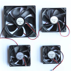 7 Sizes DC 5V/12V/24V Cooling Fans For Computer PC Case Mute Motor Strong Power Supply Radiating 4/5/6/7/8/9/12cm Drop Shipping