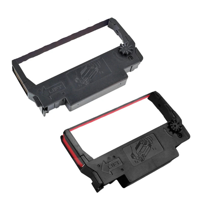 Description Picture 2 of itemY1UB 2Pieces Black Printer Ribbons For ERC38/ERC30/ERC34/TM-U220A/220B/220D/300/375/BTP-M180/BTP-M270 Printing Supplies