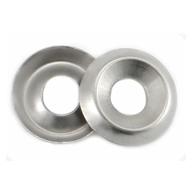 Description Picture 3 of itemM3 M4 M5 M6 Conical Solid Countersunk Washer Gasket Concave Convex Tapered Spherical Cone Washer 10Pcs 304 Stainless Steel