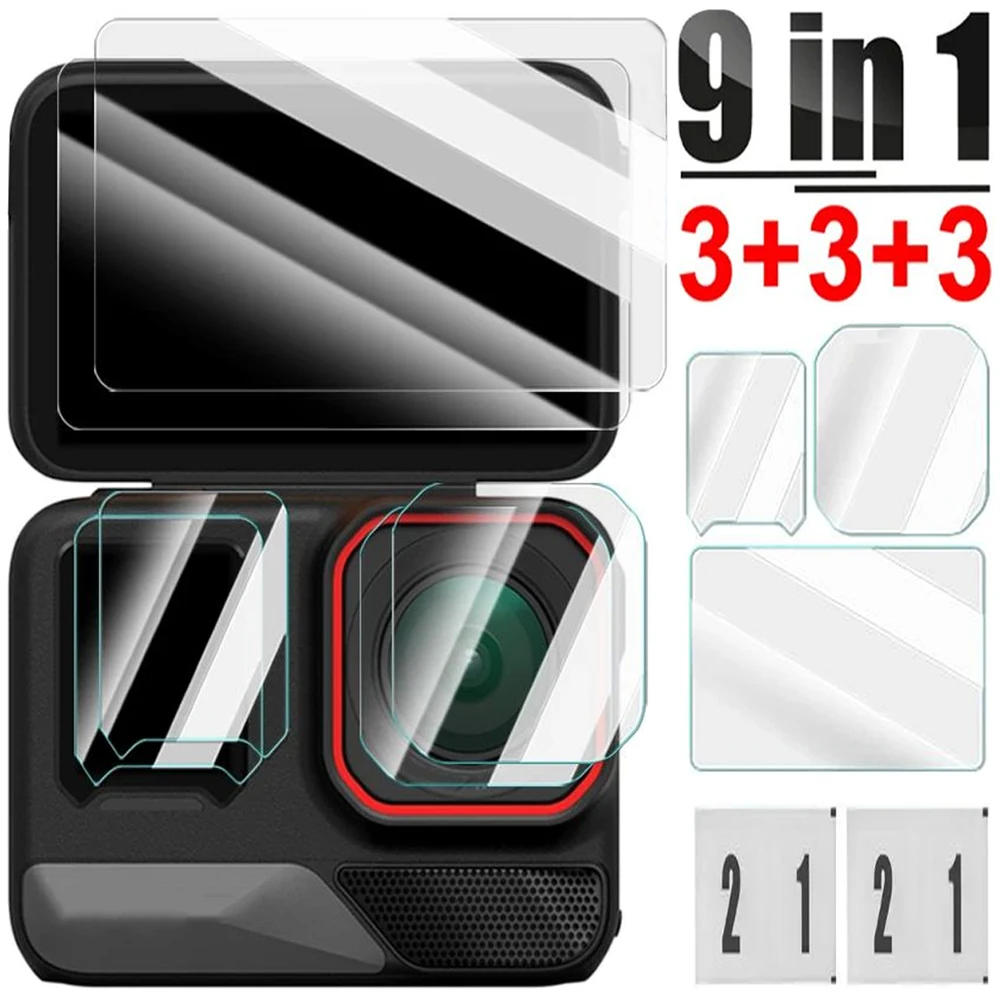 Description Picture 4 of itemTempered Glass Screen Protector Film for Insta360 Ace Pro2 Ant-scrach Lens Films for Insta 360 Ace Pro2 Camera Cover Accessories
